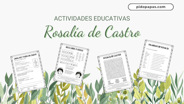 actividades educativas rosalia castro