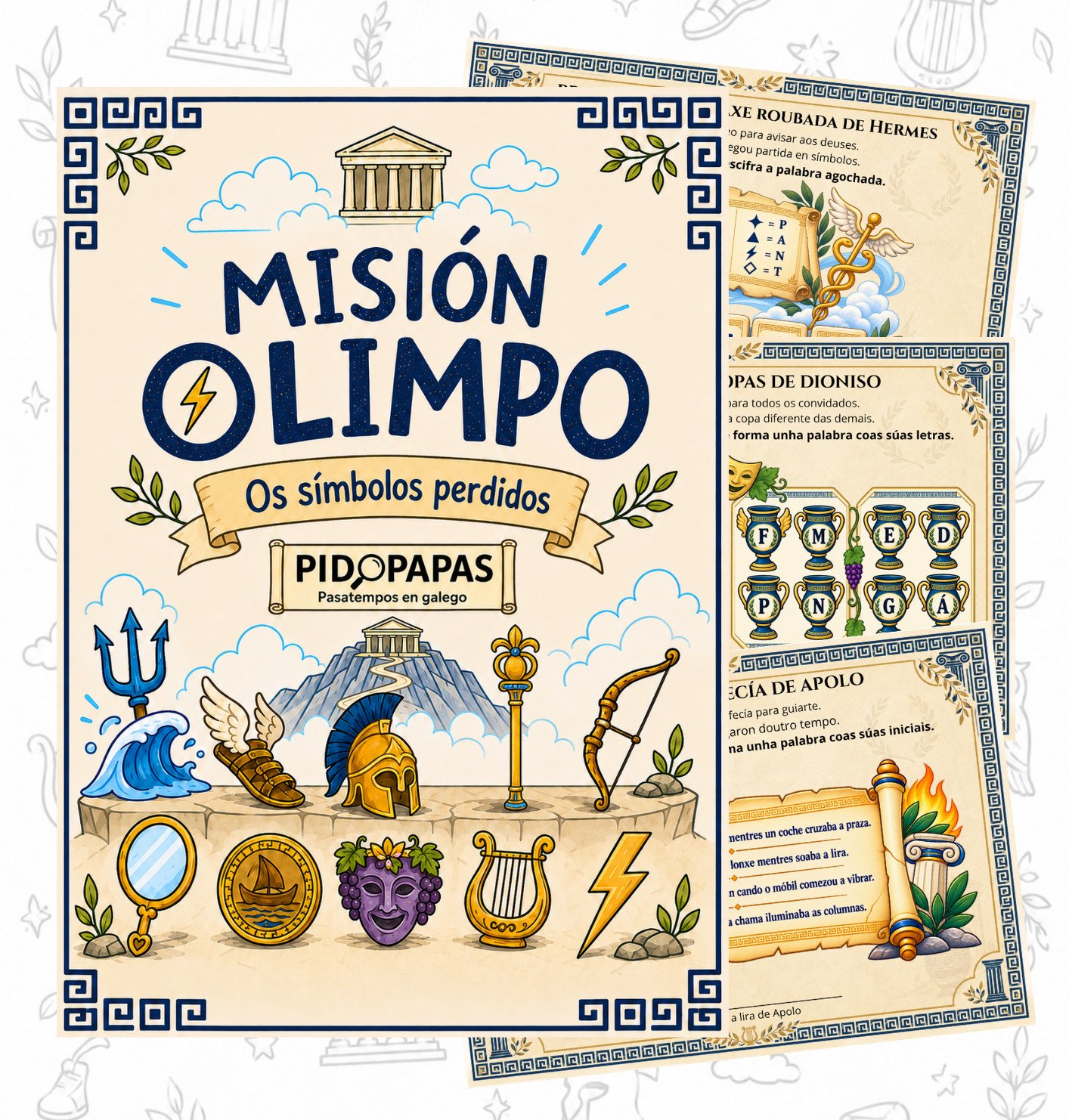 Portada Deuses do Olimpo