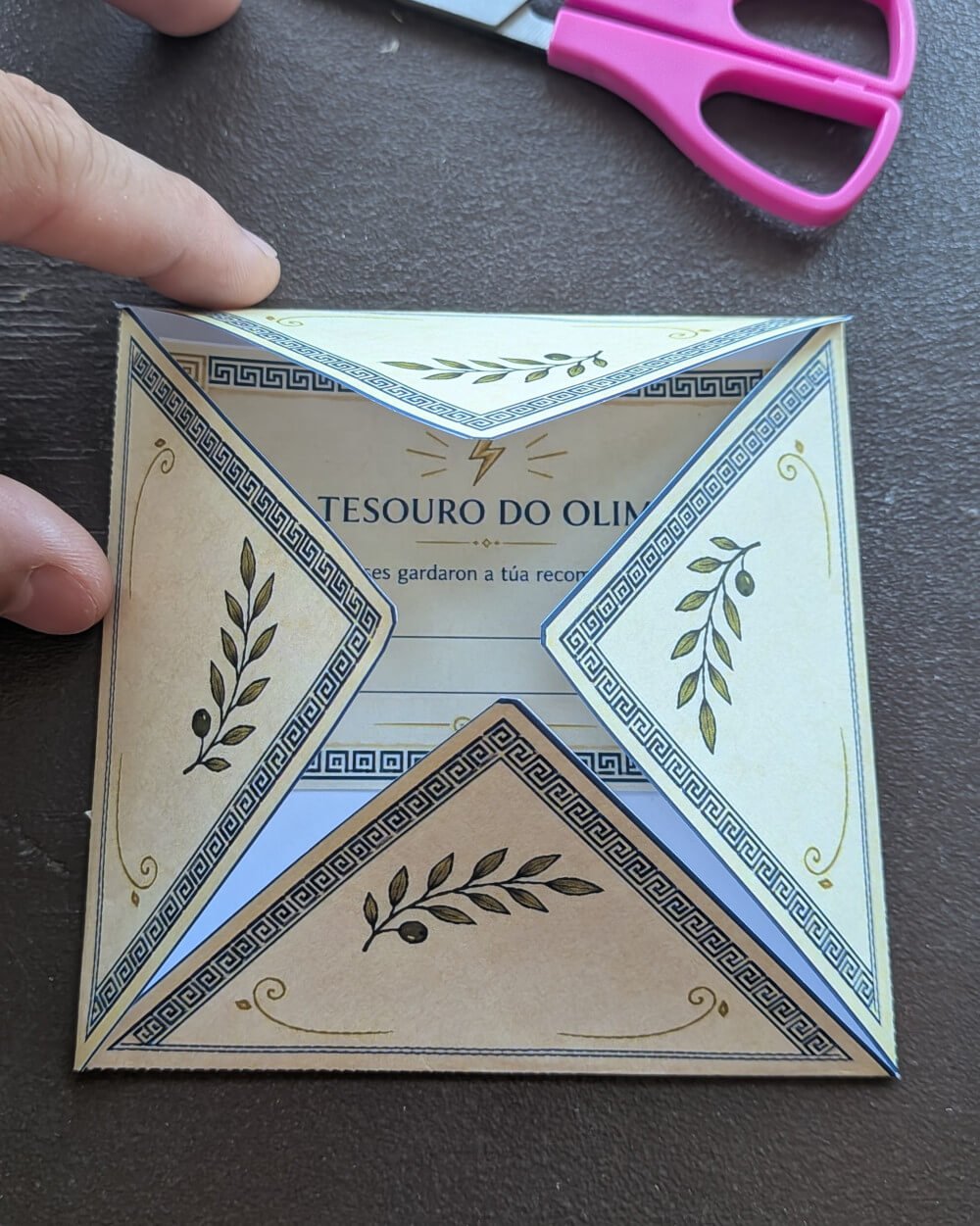 busqueda tesouro mision olimpo pidopapas cofre