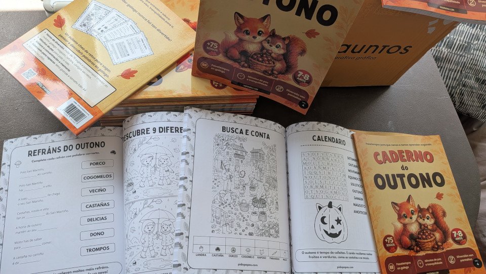 caderno outono pidopapas exemplos 7a8 anos