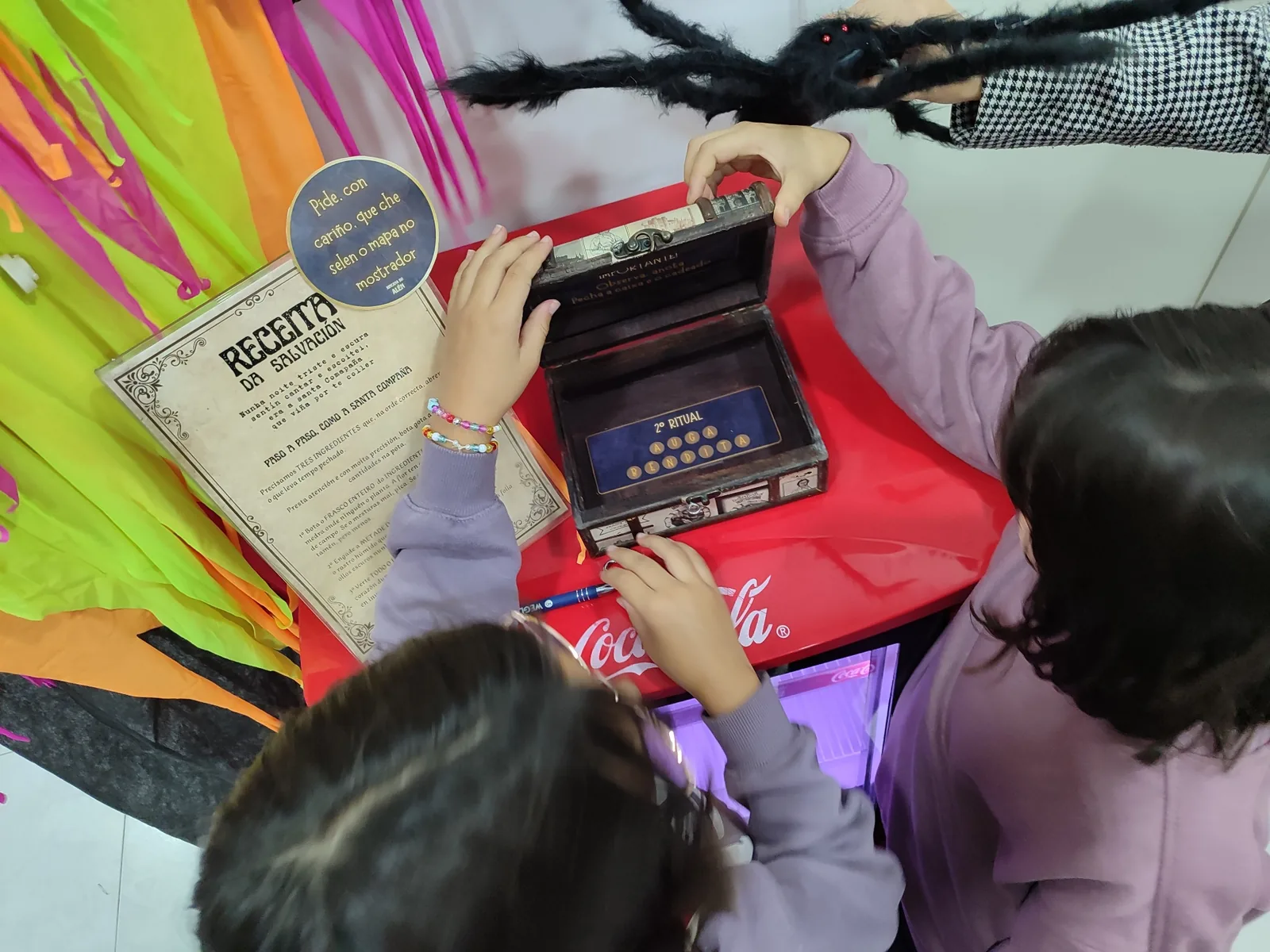 Cofre do ritual final da Xincana do Alén 2025